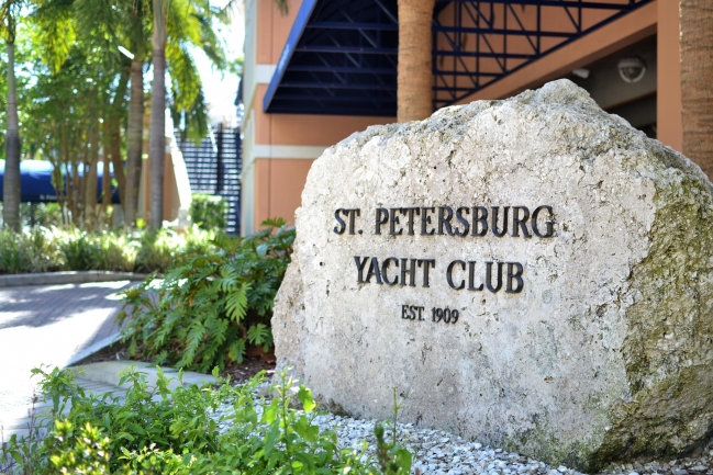 Dock your boat at St Petersburg Yacht Club which is a short walk away.
