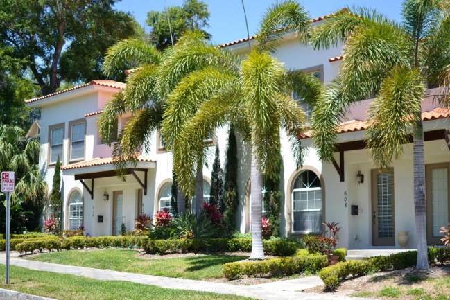 6th Ave Townhomes in Historic Old Northeast St Petersburg Florida