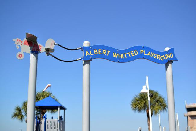 Bring the family to play at Albert Whitted Park just steps away from Bayfront Towers in Downtown St Petersburg Florida