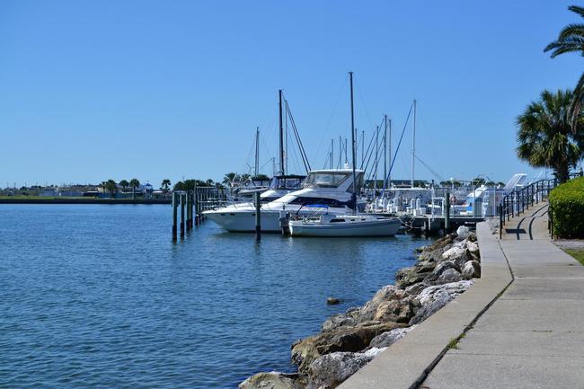 Docking and sailboat training at Demens Landing in Downtown St Petersburg Florida a short walk from Bayfront Towers