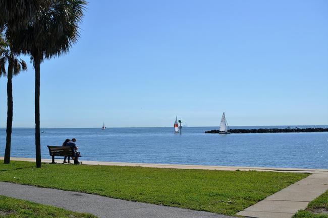 Demens Landing is on of many pristine parks in Downtown St Petersburg Florida a short walk from Bayfront Towers