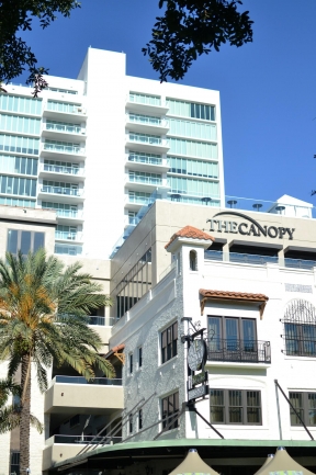 Shops, dining, and entertainment all at your doors step and a short walk from Bliss Luxury Condos in Downtown St Petersburg Florida